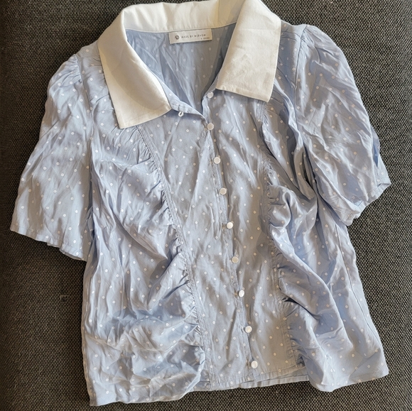 Made by Mishow collared blouse - Picture 3 of 4